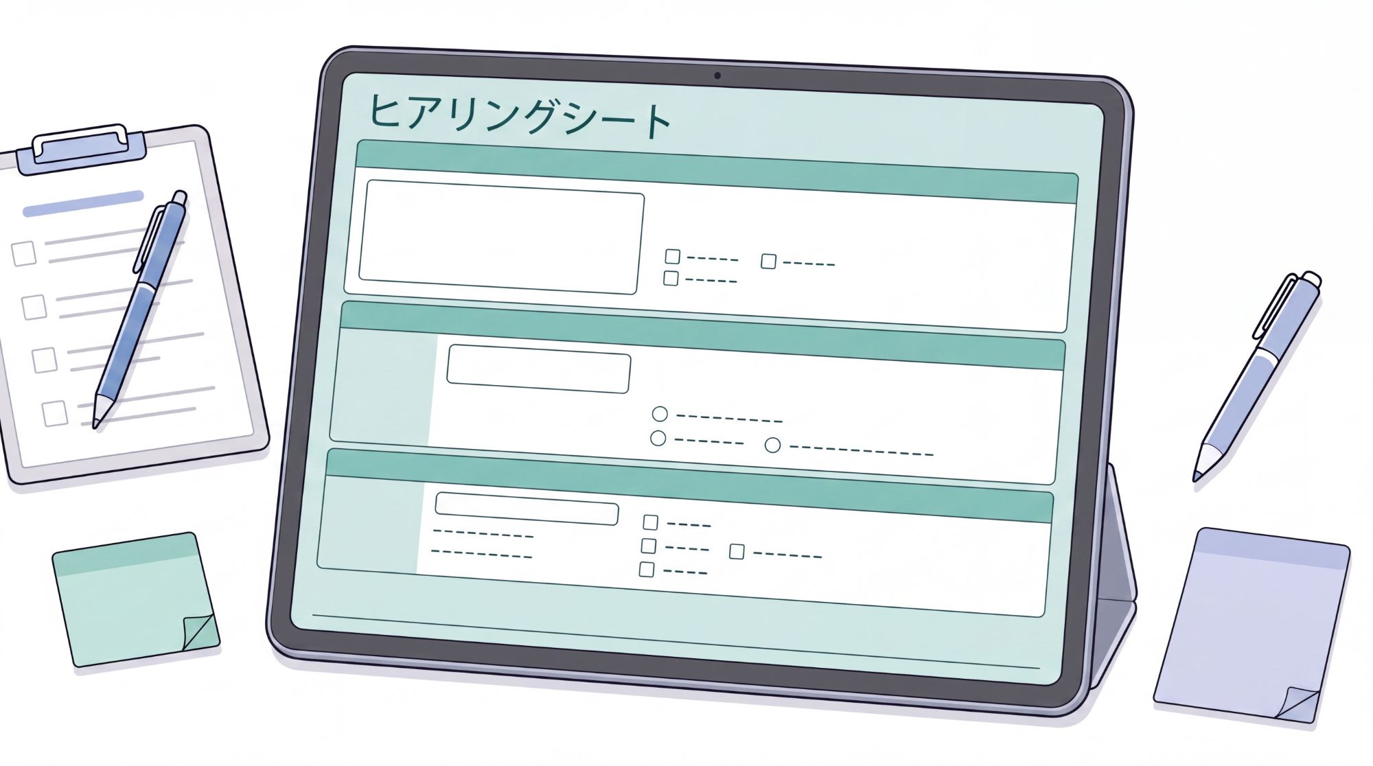 ヒアリングシート